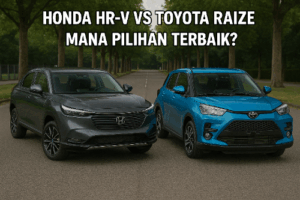 Honda HR-V vs Toyota Raize di Cimahi 2025, Mana Pilihan Terbaik? mobil tersebut