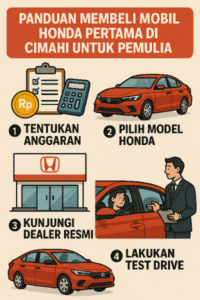 Panduan Membeli Mobil Honda Pertama di Cimahi untuk Pemula