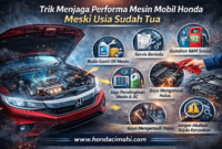 trik menjaga mesin mobil honda